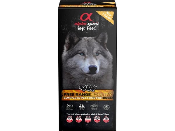 Alpha Spirit Semi-moist Poultry, 9 kg (45x200g)