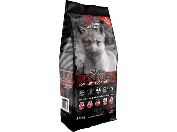 AlphaSpirit Alpha Spirit Semi-moist Puppies, 1,5 kg
