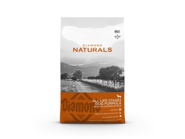 DIAMOND PET FOODS Diamond naturals - Dog food All life stage with chicken and rice 15kg - (170502)