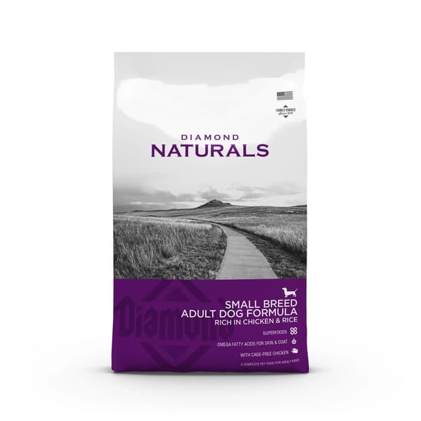 DIAMOND PET FOODS Diamond Naturals Small Breed Adult Dog Chicken & Rice 7,5 kg