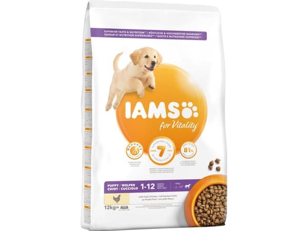 Iams Vitality Puppy Large 12 kg