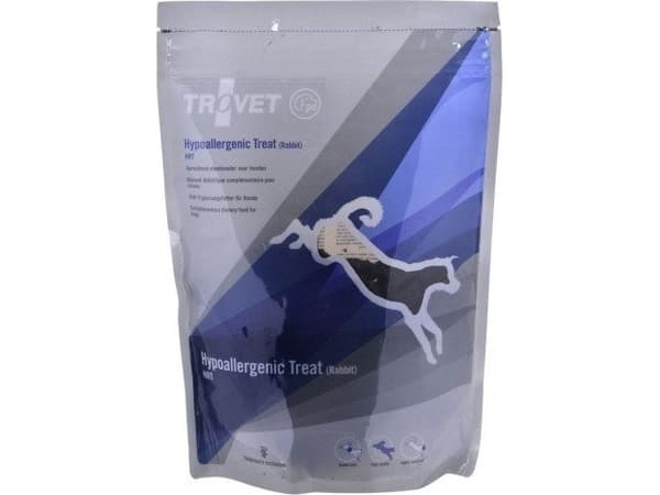 Trovet HRT Treat 250 g kaninkorvat, koiran herkku, koiran herkkujen hoitoon