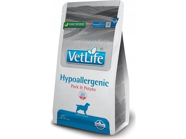 FARMINA Vet Life Hypoallergenic Pork &amp; Potato - torrfoder för hundar - 2kg