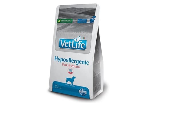 FARMINA Vet Life Hypoallergenic Pork &amp; Potato - torrfoder för hundar - 2kg