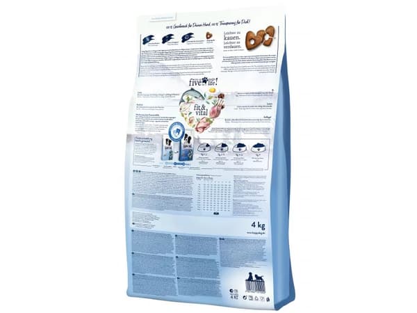 Happy Dog fit & vital - Puppy, Koiranpentu, Keskikokoinen (11 -25 kg), 4 kg, Gluteeniton