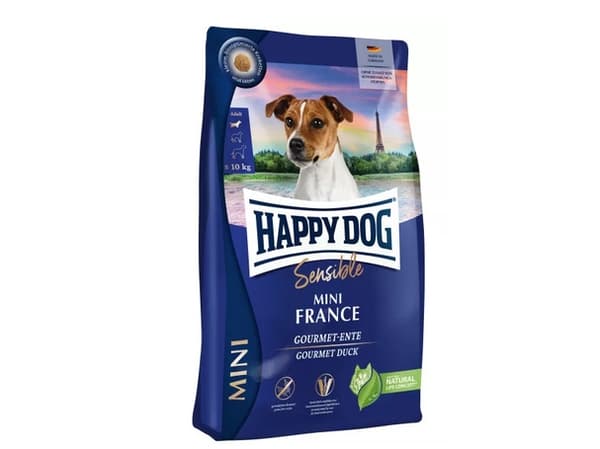 Happy Dog Sensible Mini France, Vuxen, Mini (5 - 10kg), Anka, 4 kg
