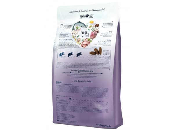 Happy Dog fit & vital - Senior, Adult (animal), Kaikille roduille, 12 kg