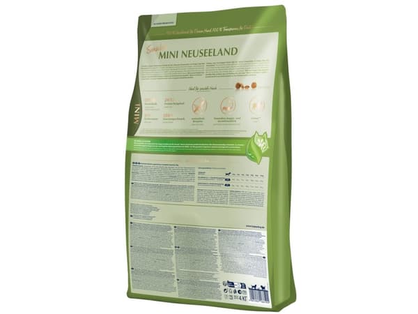 Happy Dog Sensible Mini New Zealand 4 kg, Vuxen, Alla raser, Mini (5 - 10kg), Lamm, Ris, 4 kg, Glutenfri