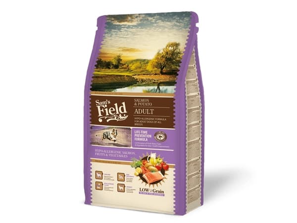 Sam's Field Adult Salmon 2,5 kg (Parasta ennen: 22/07/25)