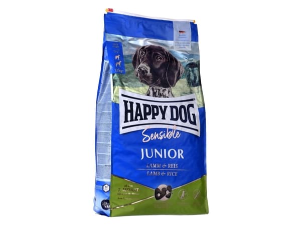 Sensible Junior, tørrfôr, for valper, 7-18 måneder, lam/ris, 10 kg