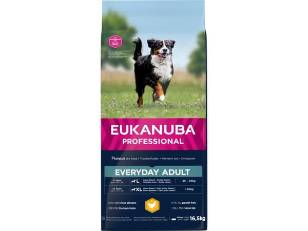 Eukanuba Euk Everyday Adult Large 16,5 kg