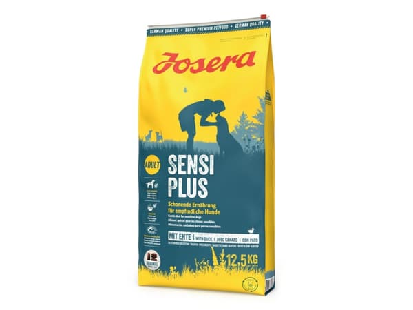Josera SensiPlus, Vuxen, Alla raser, Anka, Höns, 12,5 kg