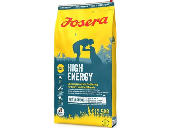 Josera High Energy, Voksen, Alle raser, Laks, 12,5 kg
