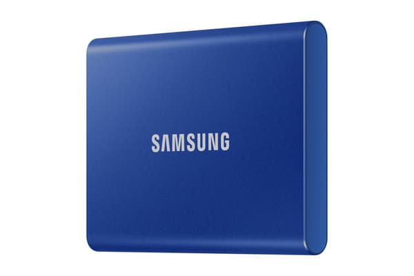 Samsung T7 ulkoinen SSD-asema (1 Tt; USB 3.2; sininen; MU-PC1T0H/WW)