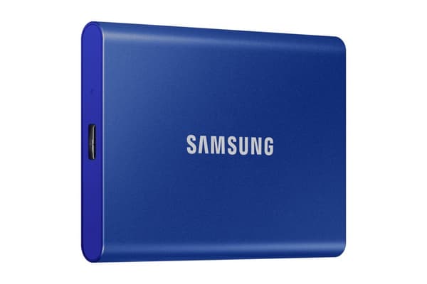 Samsung T7 ulkoinen SSD-asema (1 Tt; USB 3.2; sininen; MU-PC1T0H/WW)