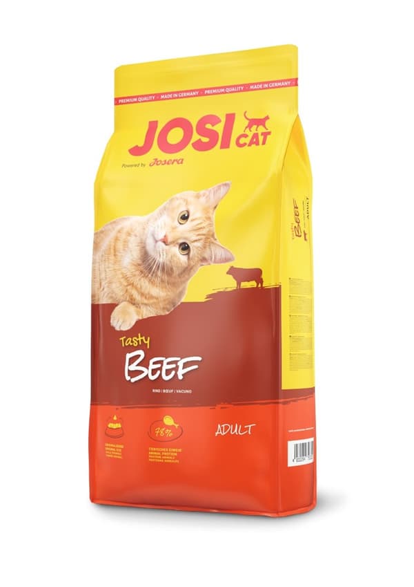JOSERA JosiCat Tasty Beef - kissan kuivaruoka - 18 kg