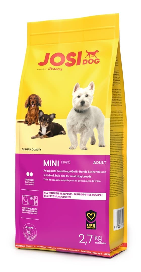 JOSERA JosiDog Mini - tørt hundefoder - 2,7 kg