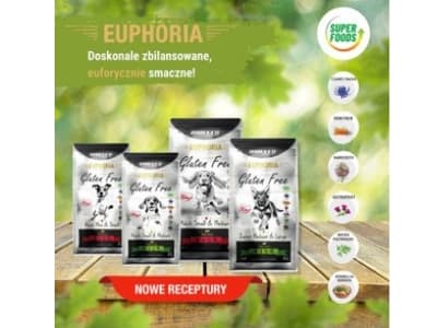 BIOFEED Euphoria Gluten Free Junior mini &amp; small Beef - kuivaruoka koirille - 2kg