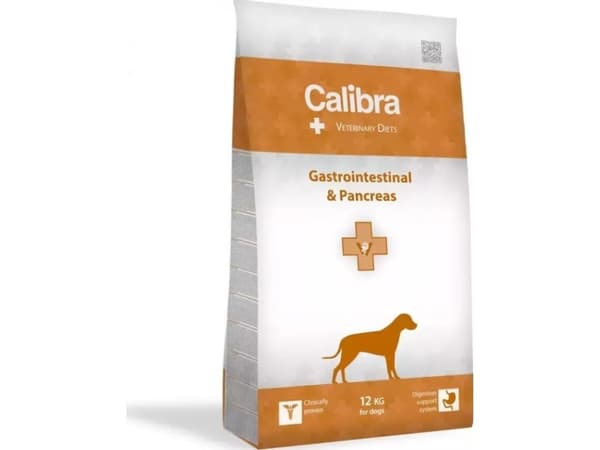 CALIBRA Veterinary Diets Dog Gastrointestinal & Pancreas - tørfoder til hunde - 12kg