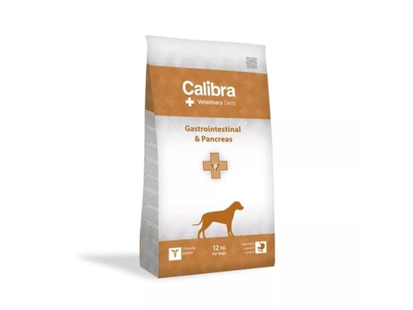CALIBRA Veterinary Diets Dog Gastrointestinal & Pancreas - tørfoder til hunde - 12kg
