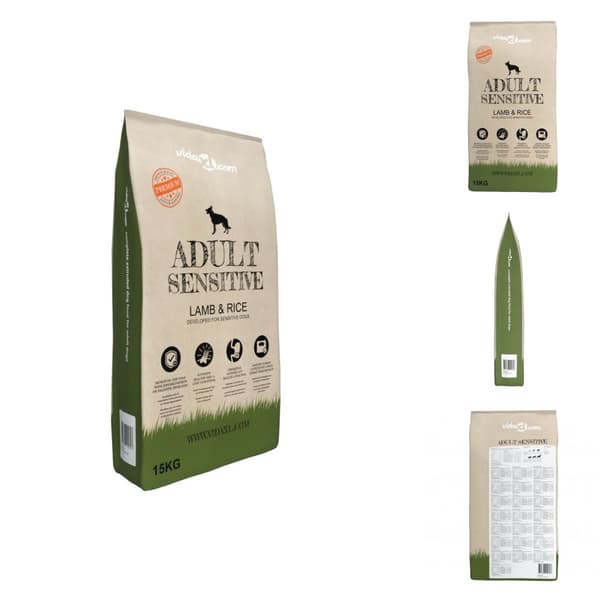 Hundmat - Living Premium Hundmat torr Adult Sensitive Lamb & Rice 15 kg