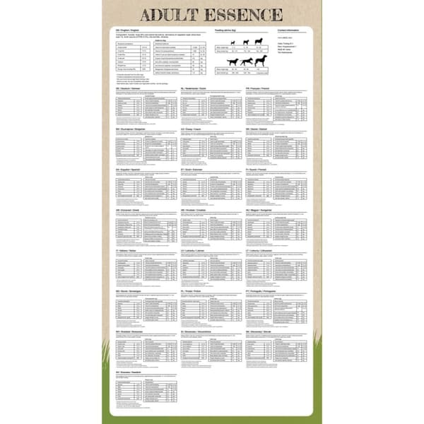 Tørfoder til hunde 2 stk. Adult Essence Beef 30 kg - Hundefoder - Tørfoder - Home & Living