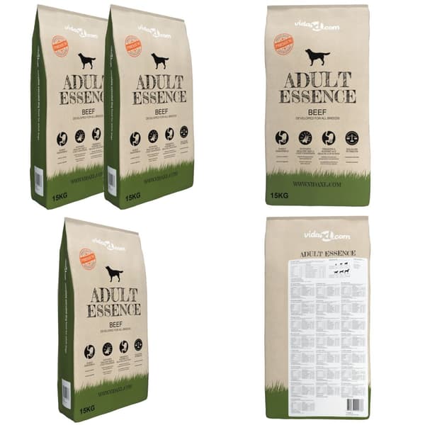 Premium koiran kuivaruoka Adult Essence Beef 2 kpl 30 kg - Koiranruoka - Koiranruoat - Home & Living