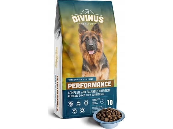 DIVINUS Performance for German Shepherd - kuivaruoka koirille - 10kg