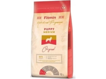 FITMIN Medium Puppy - kuivaruoka koirille - 12 kg