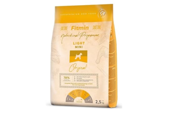 FITMIN Light Mini Original - kuivaruoka koirille - 2.5kg