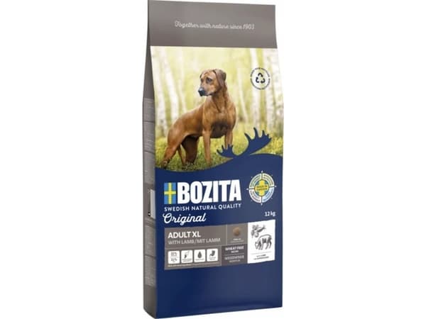 BOZITA Original Adult XL Lamb - kuivaruoka koirille - 12kg