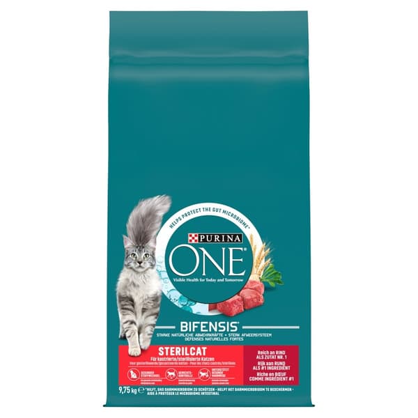 PURINA ONE Sterilcat Naudanliha 9,75 kg