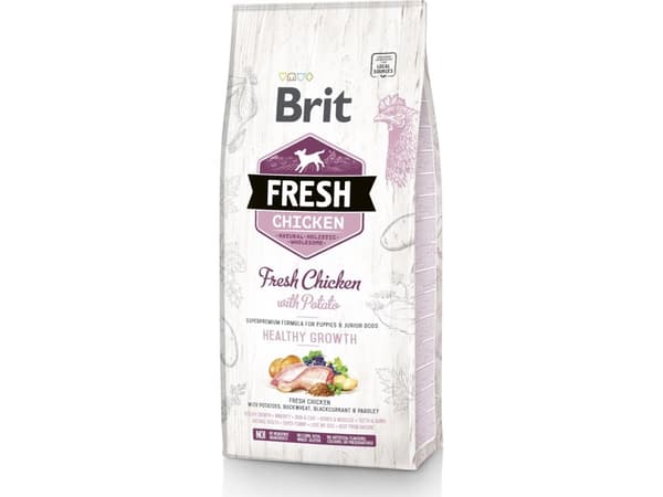 Brit Fresh Puppy Healthy Growth, Chicken, 12 kg