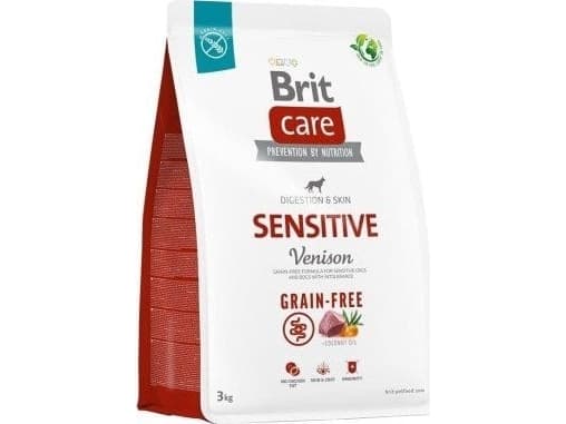 Brit Care Dog Grain-free Sensitive, Venison, 3 kg