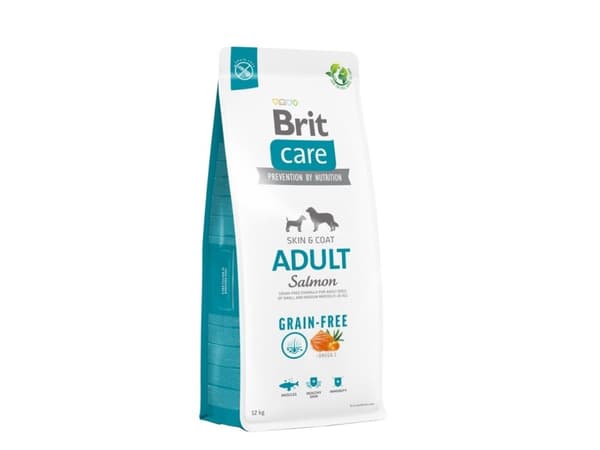 Brit Care Dog Grain-free Adult, Salmon, 12 kg