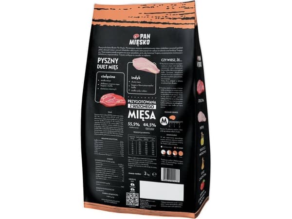 Mr. Lihapullat Vasikanliharuokinta kalkkunan sipseillä M 3kg