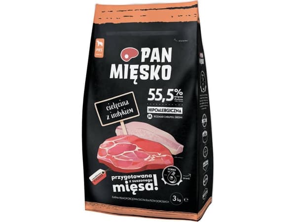 Mr. Lihapullat Vasikanliharuokinta kalkkunan sipseillä M 3kg
