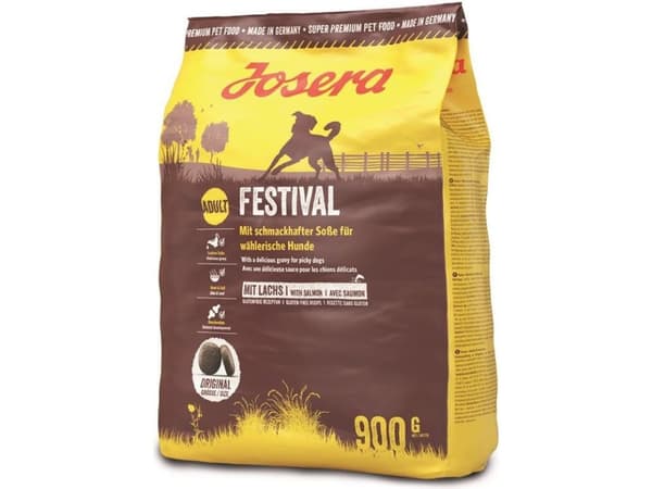 Josera Festival, Vuxen, Alla raser, Lax, 900 g