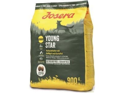 Josera YoungStar, Universell, Alle hunderaser, Potet, Fjærfe, 900 g