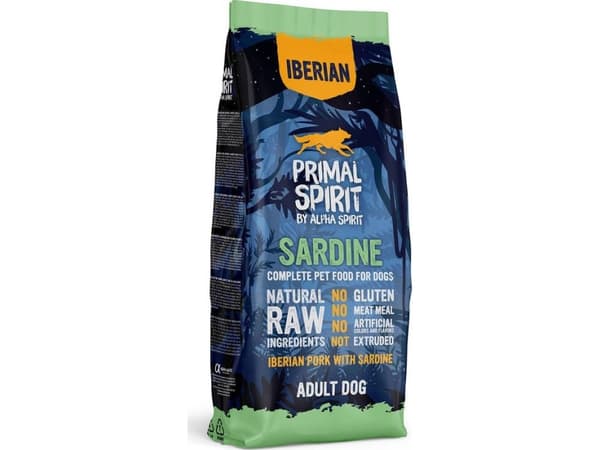 Primal Spirit PRIMAL IBERIAN Sardin hundfoder med sardin 12kg