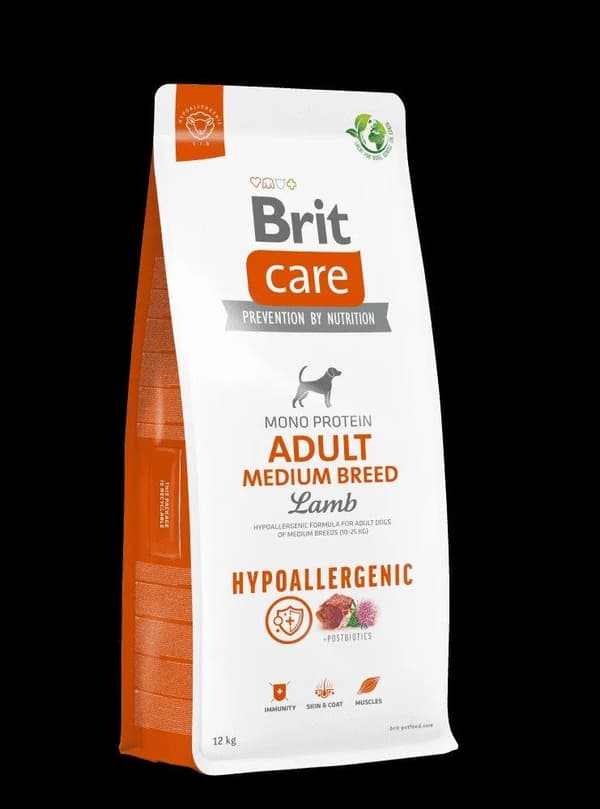 Brit Karma Crae Dog Hypoallergenic Adult Medium Breed Lamb 3 kg