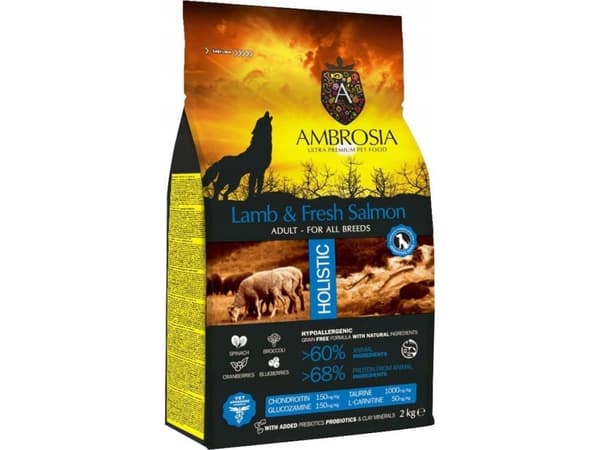 ML Ambrosia Jagnięcina i Łosoś 2 kg