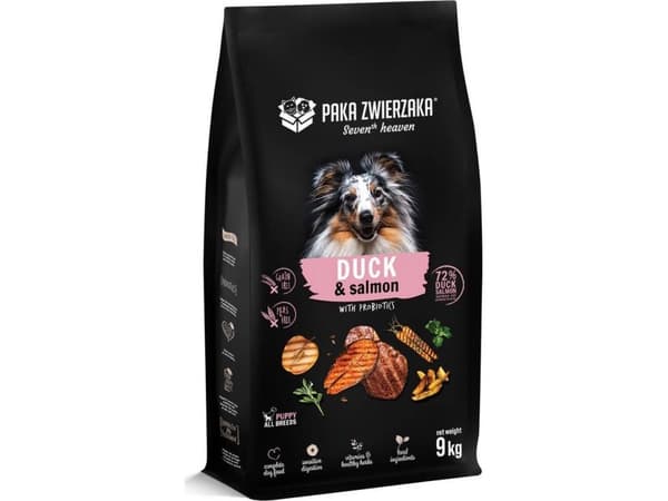 Paka Zwierzaka Paka Zwierzaka -Seventh heaven -Kaczka z łososiem (duck & salmon ) 9kg