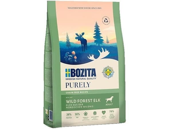 Bozita 9117387, Adult, Any breed, Elk, 11 kg