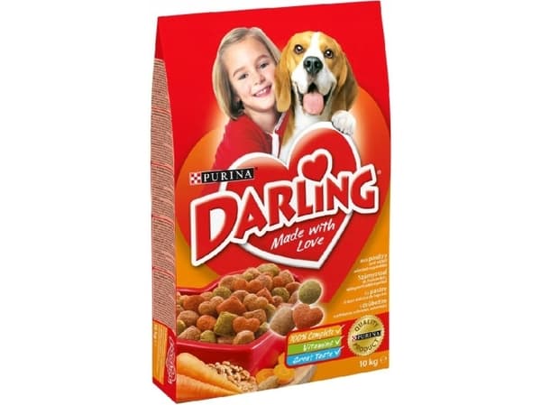 Purina Darling, Adult (animal), Alle hunderaser, Fjærfe, Grønnsaker, 10 kg