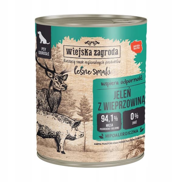 Wiejska Zagroda - Metsämakuja - Peura porsaanlihalla - 800g