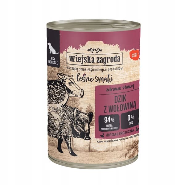 Wiejska Zagroda - Skovsmag - Vildsvin med oksekød - 400g