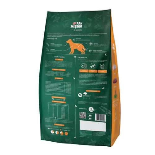 Mr. Meat - kalkkunaa, ankkaa ja yrttejä - 3 kg - kuiva koiranruoka