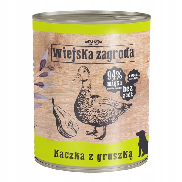 Wiejska Zagroda - Ankka päärynällä - 800g