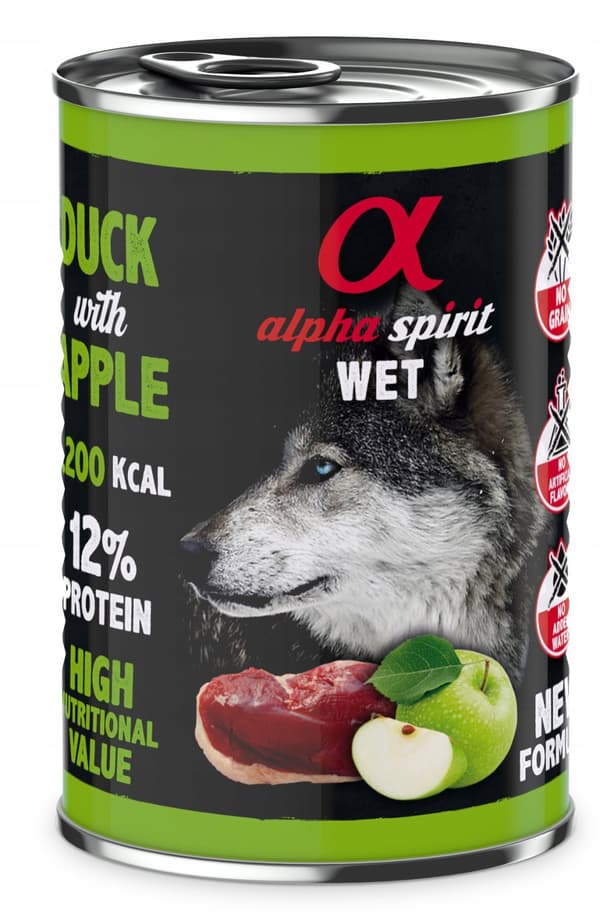 ALPHA SPIRIT - Ankka ja omena - 400g
